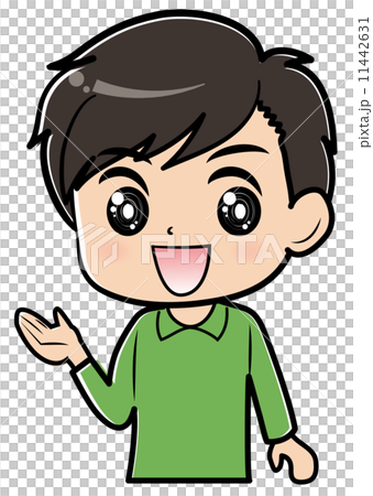 紹介する男性 11442631