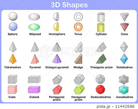 Learning the 3D shapes for kids 11442686