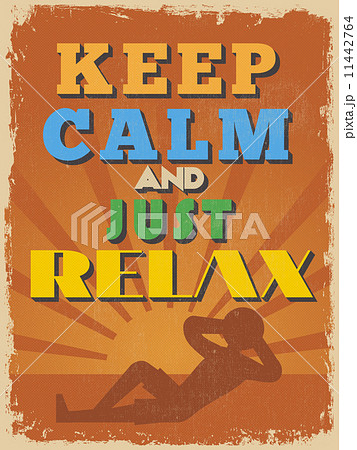 Retro Vintage Motivational Quote Poster. Vector illustration 11442764