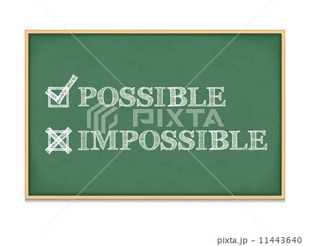 Possible - Impossible Concept 11443640