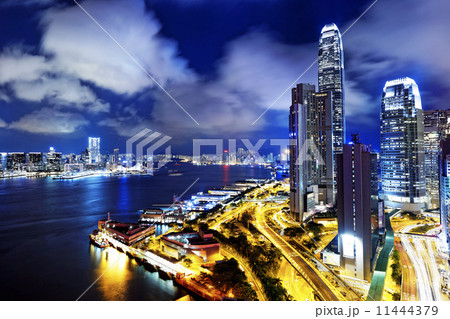 Hong kong office building Hong kong office building 11444379