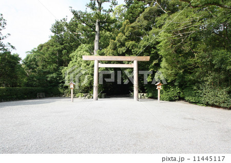 伊勢神宮　外宮　第一鳥居 11445117
