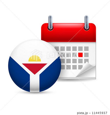 Icon of National Day in Saint Martin 11445937
