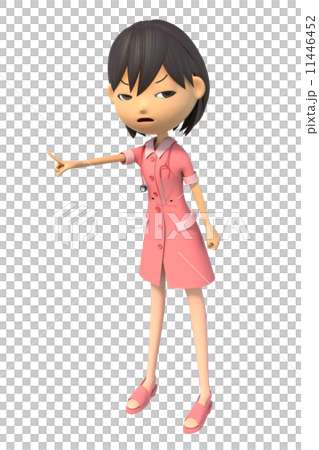 抗議するナース 11446452