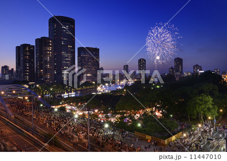 天神祭花火 11447010