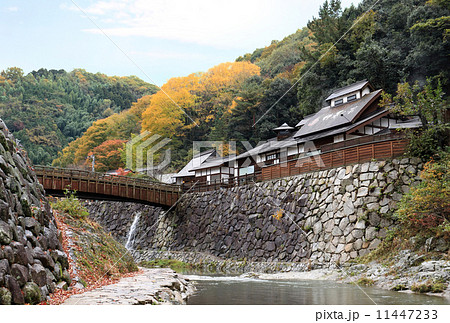 香川県高松市塩江町「塩江温泉郷」道の駅しおのえ対岸の「行基の湯」」 11447233