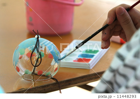 絵付け風鈴 11448293