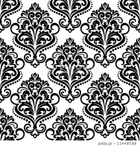 Damask seamless floral pattern Damask seamless floral pattern 11448588
