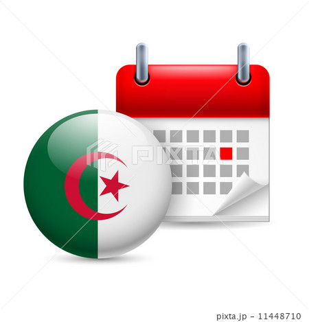 Icon of National Day in Algeria Icon of National Day in Algeria 11448710