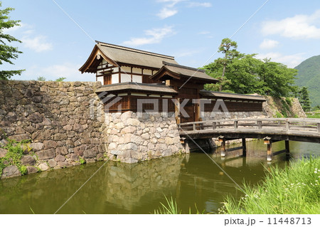 松代城 太鼓門と内堀 松代城 太鼓門と内堀 11448713