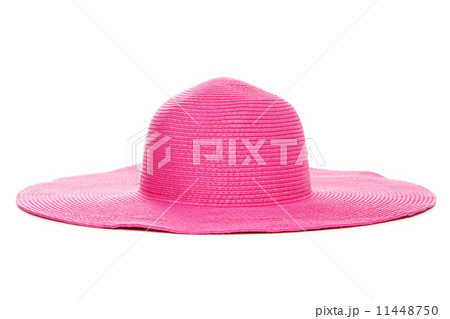 Summer beach hat isolated on white background 11448750