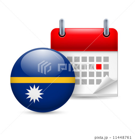 Icon of National Day in Nauru Icon of National Day in Nauru 11448761