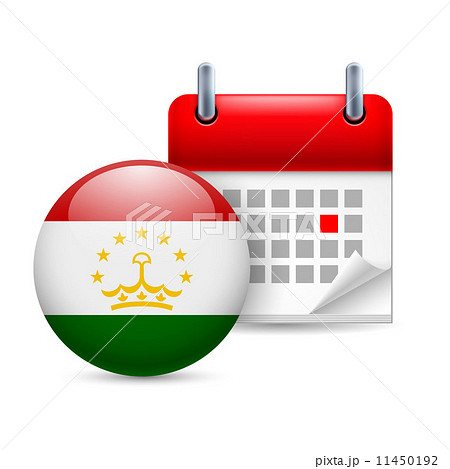 Icon of National Day in Tajikistan Icon of National Day in Tajikistan 11450192