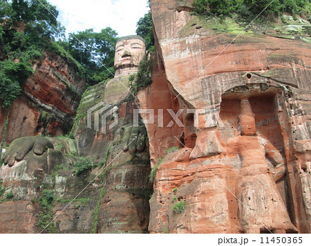 世界遺産・楽山大仏の姿 11450365