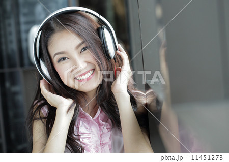 Young Asian woman enjoy Young Asian woman enjoy 11451273