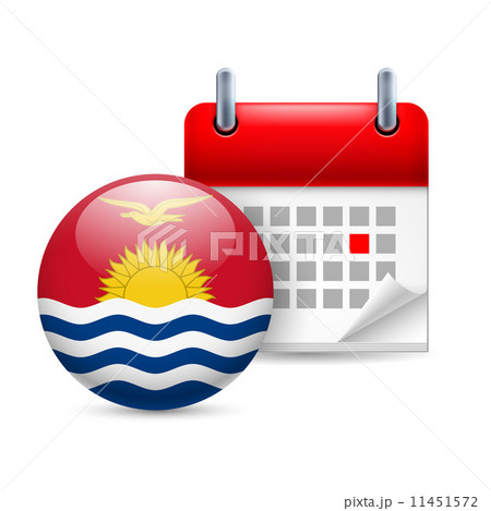 Icon of National Day in Kiribati 11451572