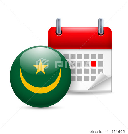 Icon of National Day in Mauritania 11451606