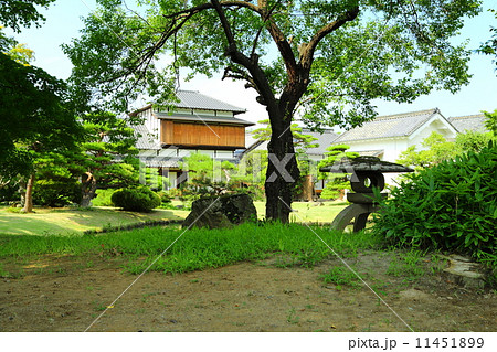 史跡　松代城跡　附新御殿跡（真田邸）　庭園から見る主屋（御殿） 11451899
