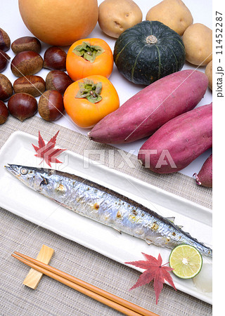 さんま塩焼き さんま塩焼き 11452287