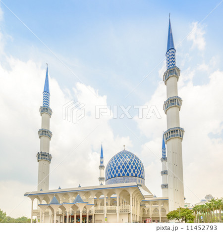 マレーシアのブルー・モスク(マレーシア、シャー・アラム) 11452793