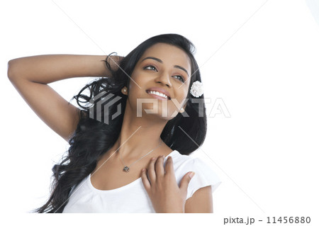 Portrait of a woman smiling Portrait of a woman smiling 11456880
