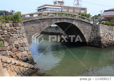 平戸の幸橋（オランダ橋） 11489017