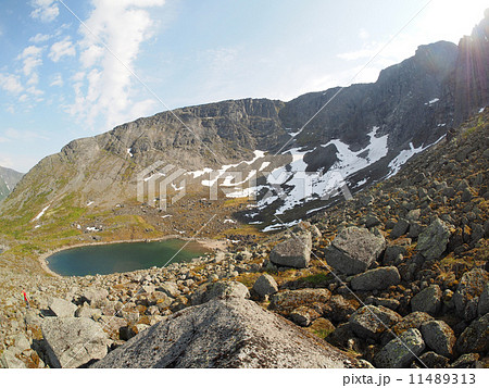 Lake in the mountains Lake in the mountains 11489313