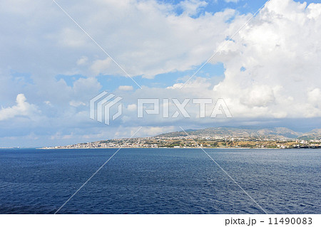 view of punta pezzo cape in Reggio Calabria 11490083