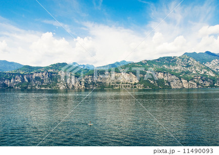 Lake Garda from Malcesine village, Italy 11490093