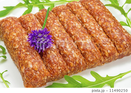 Cevapi, raw ready for barbecue 11490250
