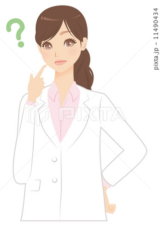 疑問を持つ女性 11490434