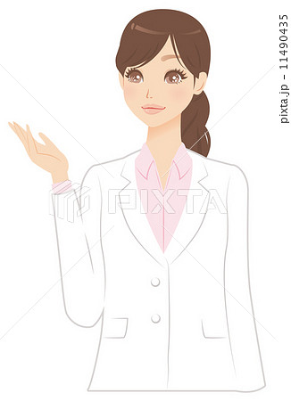 紹介する女性 11490435