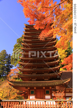 談山神社（奈良）の紅葉 11490906