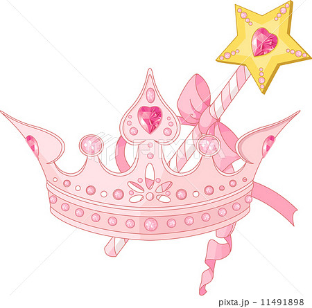 princess wand drawing