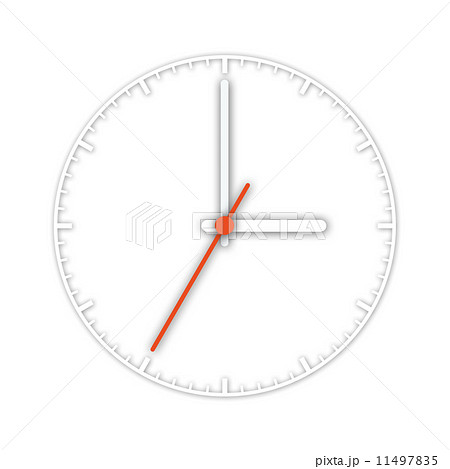 白い時計 白い時計 11497835