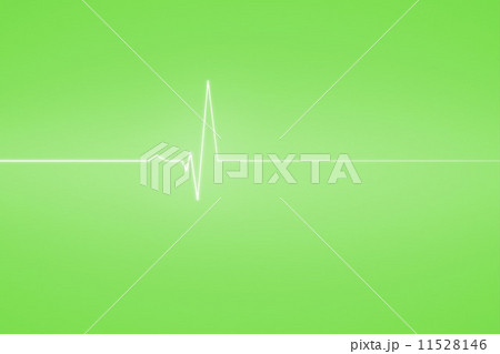 Medical background with green ecg line 11528146