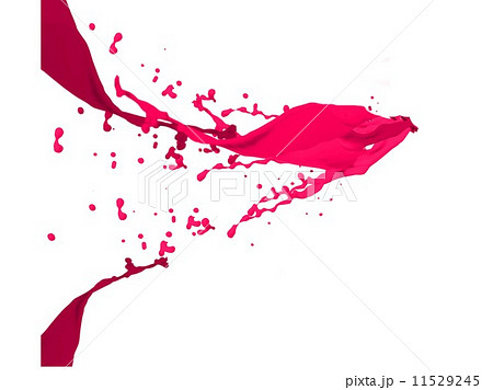 Pink paint splashes and drops 11529245