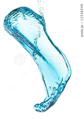 turquoise water splash 11536349