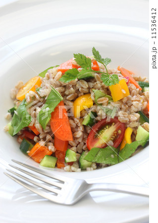 スペルト小麦のサラダ スペルト小麦のサラダ 11536412