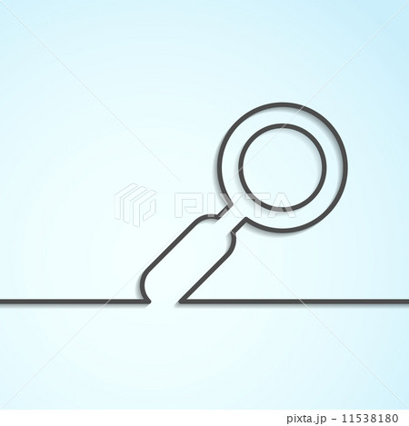 Magnifying glass icon background template 11538180