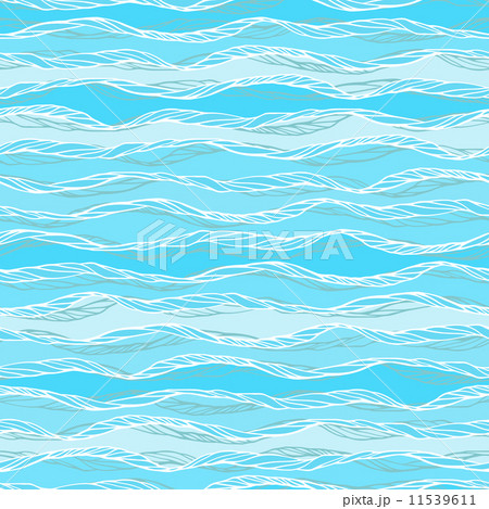 Seamless pattern with abstract wavy ornament 11539611