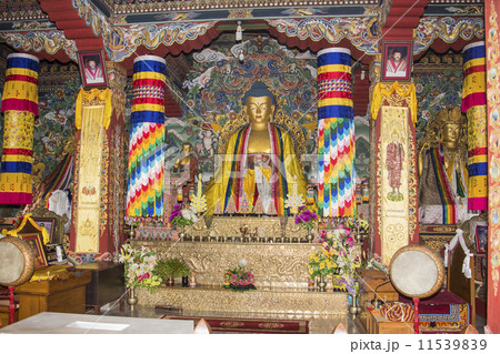 bhutanese temple at Bodhgaya bhutanese temple at Bodhgaya 11539839
