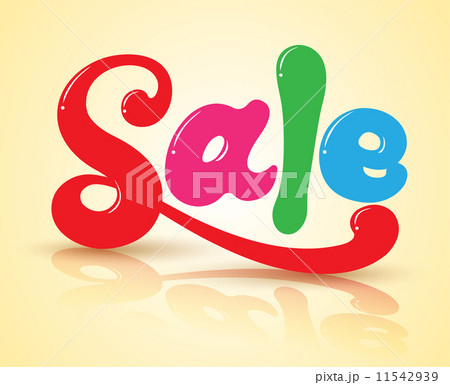 3D Sale text blue. Can use for promotion. 11542939