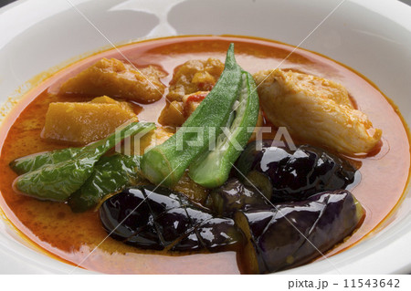 夏野菜のレッドカレー 11543642