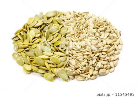 sunflower and pumpkin seeds 11545495