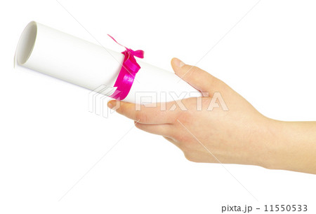 diploma in hand 11550533