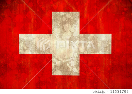 Switzerland flag in grunge effect 11551795