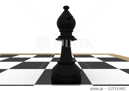 Black bishop on chess board Black bishop on chess board 11552462