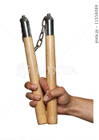 Nunchaku in hand 11556089