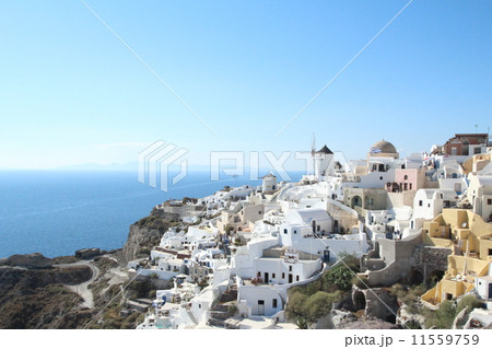 ギリシャ　サントリー二島　イア 11559759